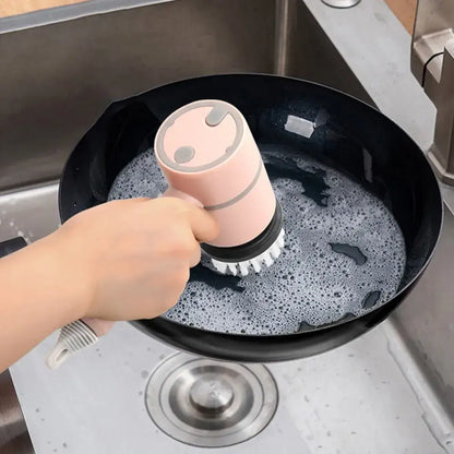 Escova de limpeza Elétrica Portátil 4 em 1 - CleanPro