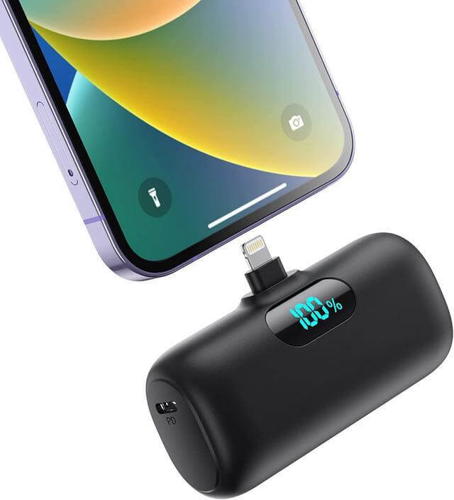 Mini Carregador Portátil 5000mAh - Power Bank