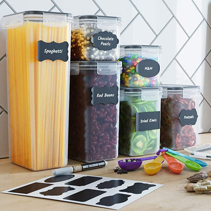 kit de 7 Potes herméticos - conemax